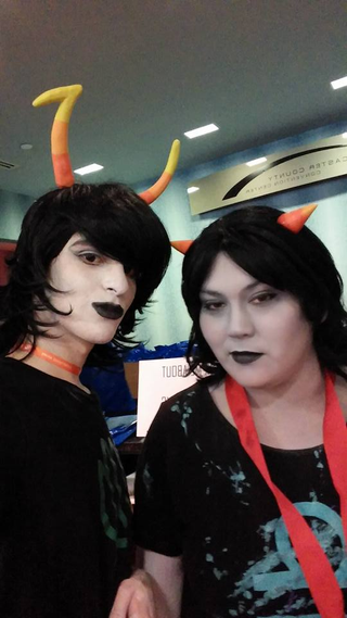 Illustration for article titled Kuro-Cosplay - My first actual Con/Cosplay experience
